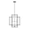 Z-Lite Titania 8 Light Pendant, Black 454-28BK-BN - alternate 4